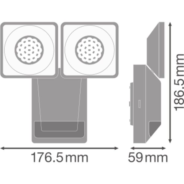 ENDURA® PRO SPOT SENSOR 16W 4000K IP55 White image 10