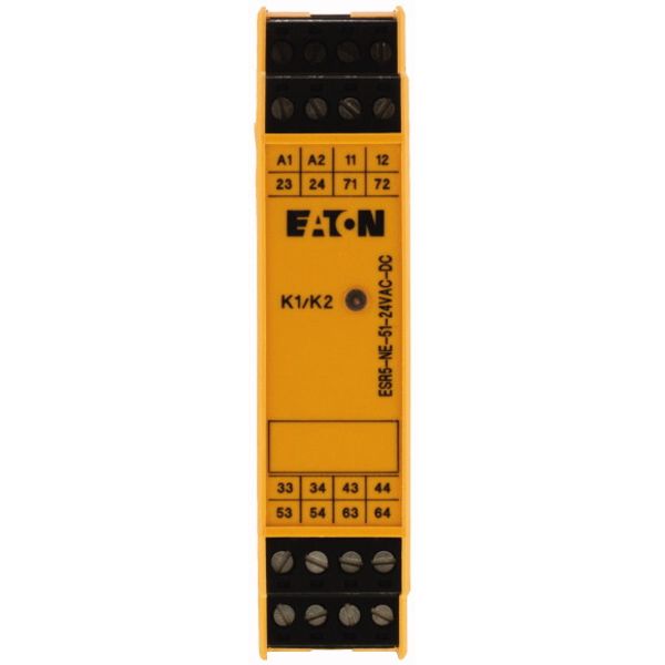 Contact expansion module, 24VDC/AC, 5 enabling paths image 2