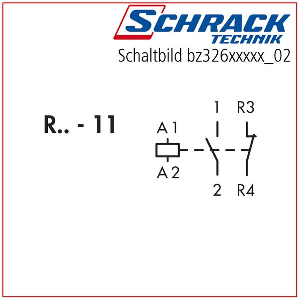 Mini Contactor 2NO+2NC, 3A, 48VDC image 2