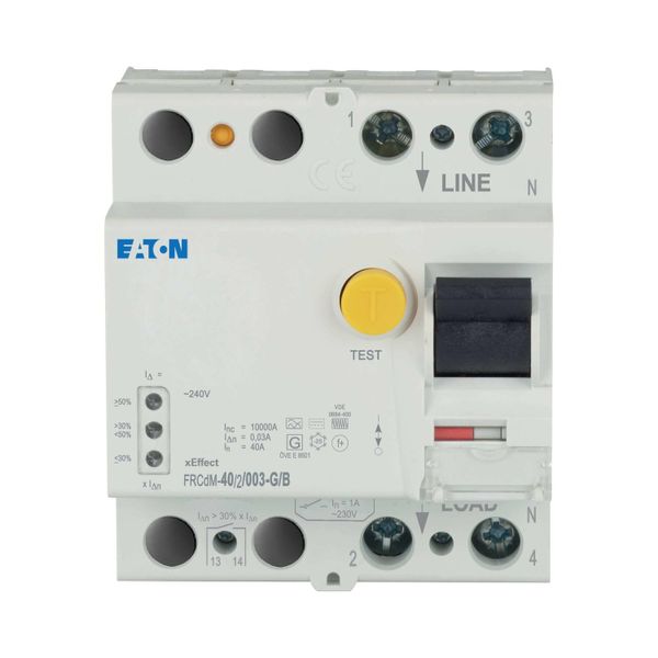 Digital residual current circuit-breaker, all-current sensitive, 40 A, 2p, 30 mA, type G/B image 4