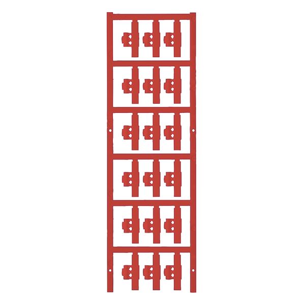 Cable coding system, 1.5 - 2.5 mm, 5.8 mm, Polyamide 66, red image 2