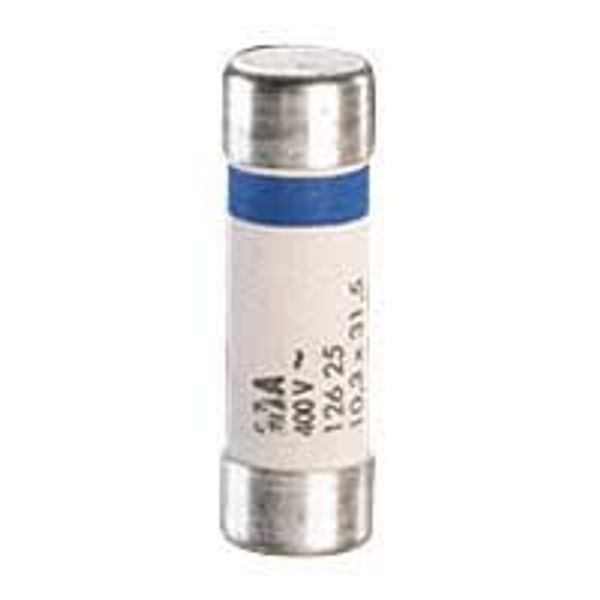 HRC cartridge fuse - cylindrical type gG 10 x 38 - 4 A - w/o indicator image 1