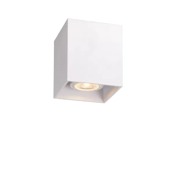 BODI Ceiling Light Square GU10 excl D8 H9.5cm Whit image 1