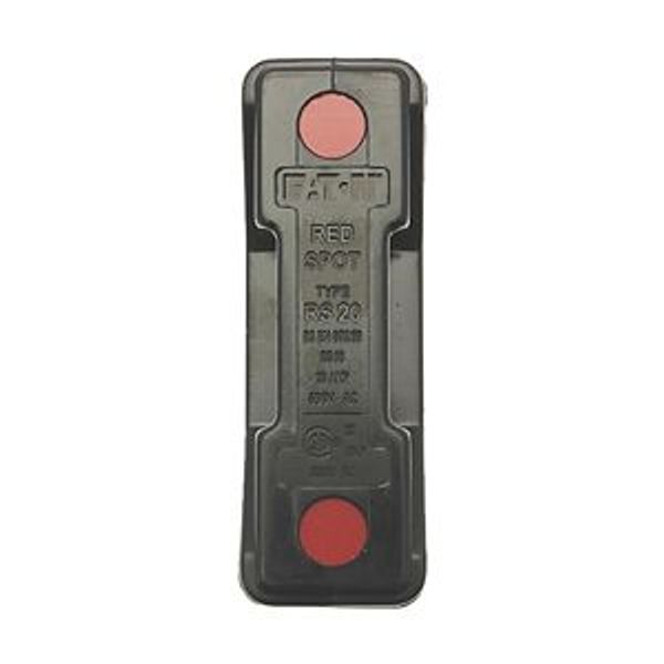 Fuse-holder, LV, 20 A, AC 690 V, BS88/A1, 1P, BS, back stud connected, black image 12