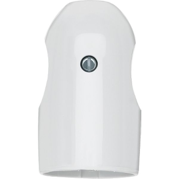 SCHUKO connector, white image 2