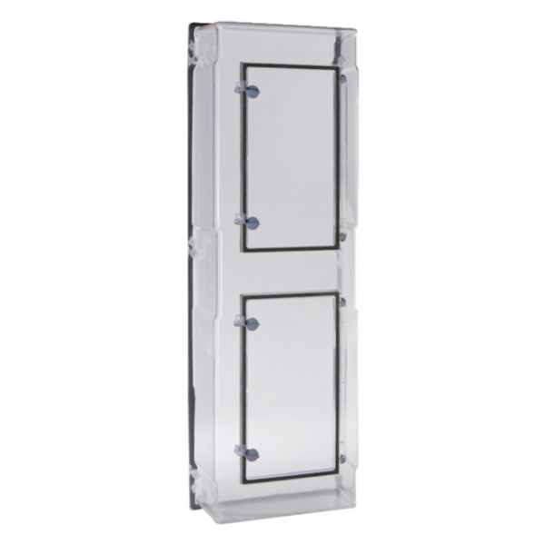 Meter field cover, accessories, IP54, 750 mm, clear, with door, for 3.HZ image 1