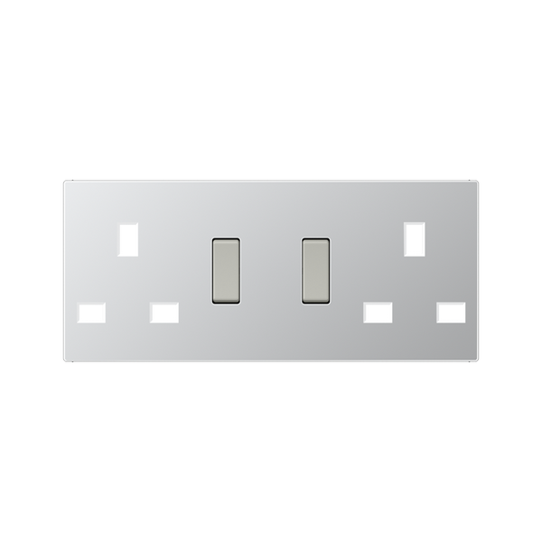 Centre plate 2-gang A2172ALPL image 1