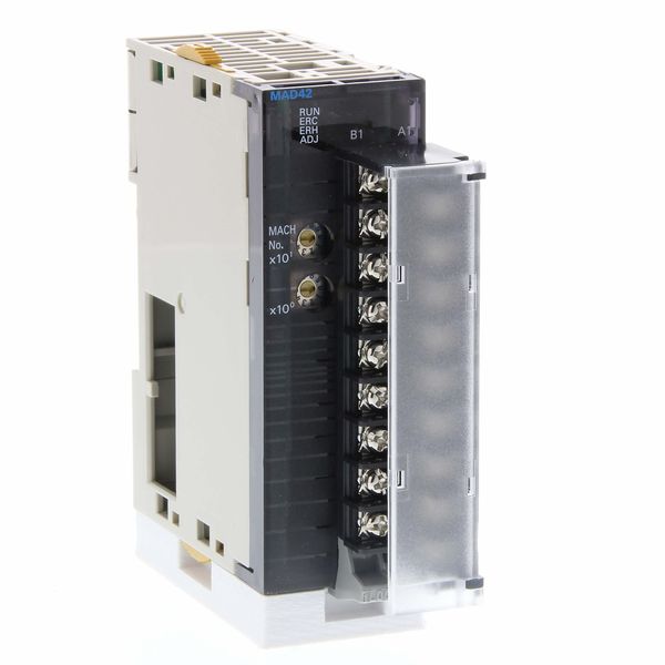 Analog I/O unit, 4 x inputs -10 to 10 V, 0 to 5 V, 0 to 10 V, 1 to 5 V CJ1W9023M image 2