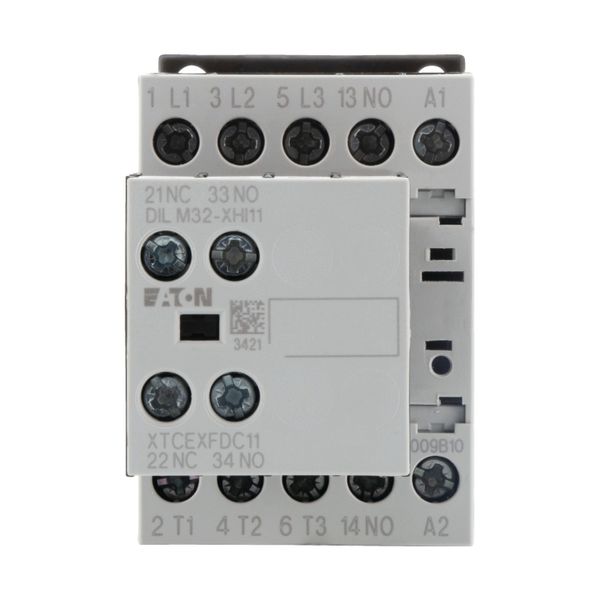 Contactor, 380 V 400 V 4 kW, 2 N/O, 1 NC, 24 V DC, DC operation, Screw terminals image 8