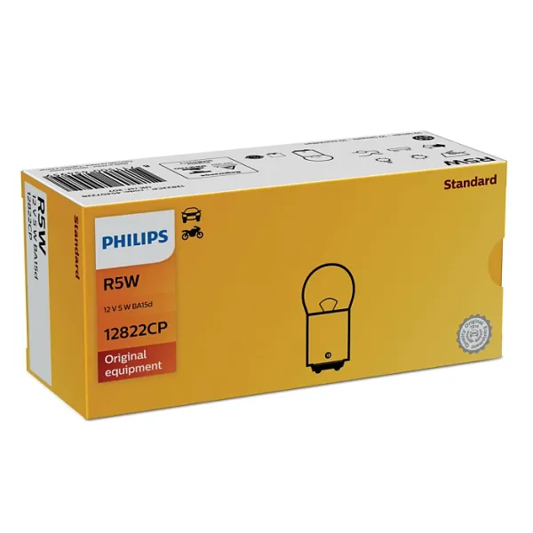 12822CP PHILIPS R5W BA15d image 1