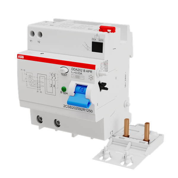 DDA202 B-25/0.03 AP-R Residual Current Device Block image 2