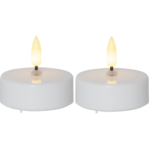 LED Tealight 2 Pack Flamme image 2