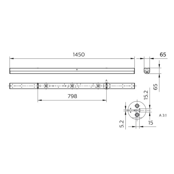 BN126C LED80S/840 PSU L1500 image 3