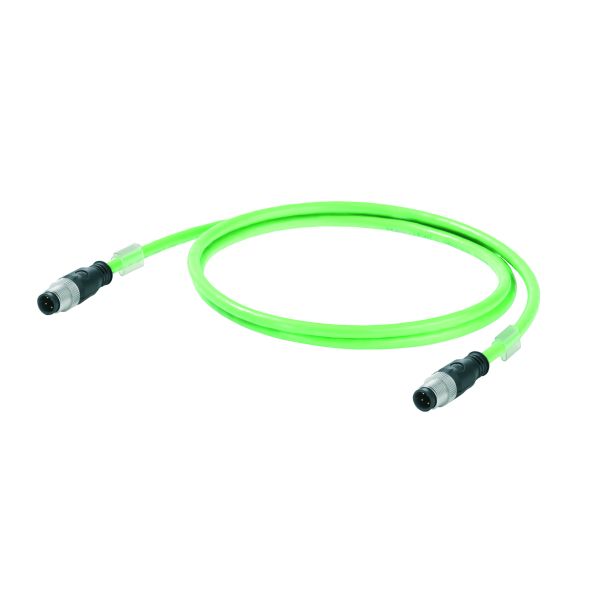 PROFINET Cable (assembled), M12 D-code – IP 67 straight pin, M12 D-cod image 1