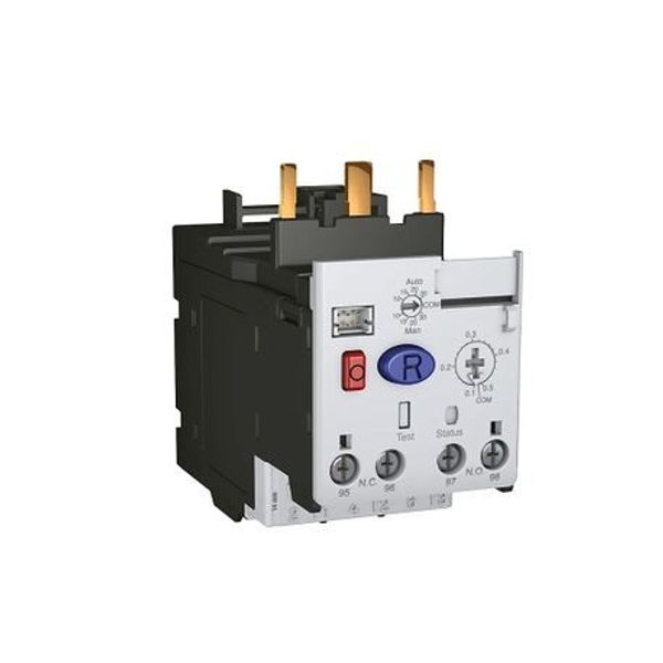 Allen-Bradley 193-1EFFD E100 Overload Relay, Trip Class 10, 15, 20, or 30, Advanced Overload Relay, 11...55A, C30...C55 Bulletin 100 IEC Contactor Size image 1