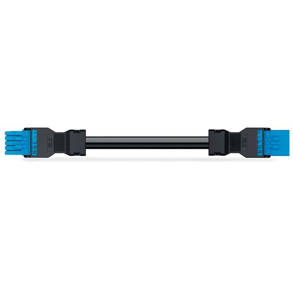 pre-assembled interconnecting cable Cca Socket/plug blue image 2