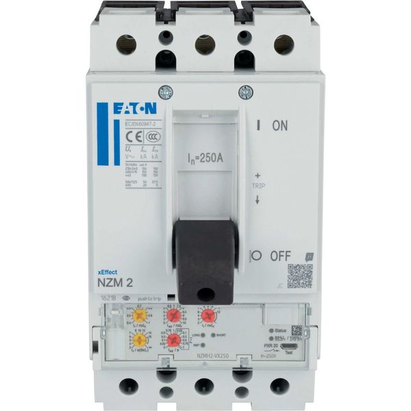 NZM2 PXR20 circuit breaker, 250A, 3p, screw terminal image 10