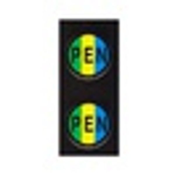 Label PE/N, green-yellow/blue image 2