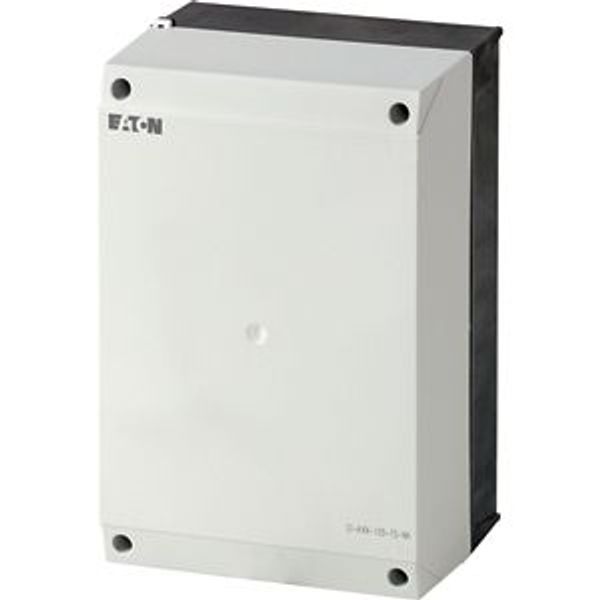 Insulated enclosure, HxWxD=240x160x125mm, +mounting rail, NA type image 2