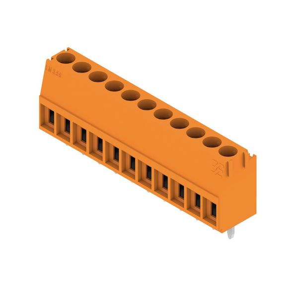 PCB terminal, 3.50 mm, Number of poles: 11, Conductor outlet direction image 2