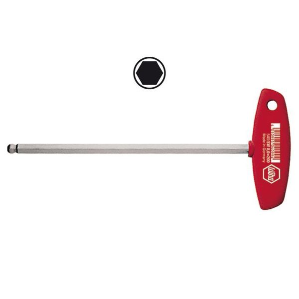 Ball end hex driver with T-handle 540 SW 5,0x150 image 1