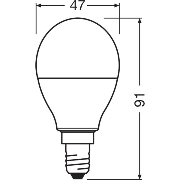 LED Retrofit RGBW lamps with remote control 4.9W 827 Frosted E14 image 19