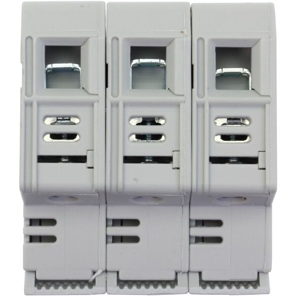 Fuse-holder, LV, 32 A, AC 690 V, 10 x 38 mm, 3P, UL, IEC, indicating, DIN rail mount image 7