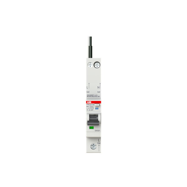 DSE201 M B40 AC30 - N Black Residual Current Circuit Breaker with Overcurrent Protection image 3