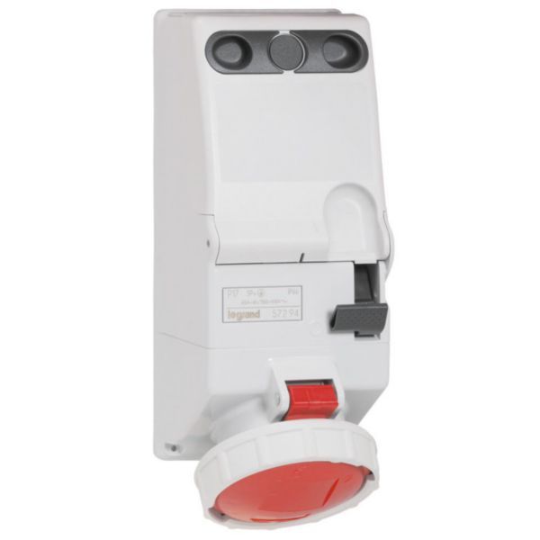 Locked socket P17 IP66 63A - 380V~ to 415V~ - 3P+E image 1