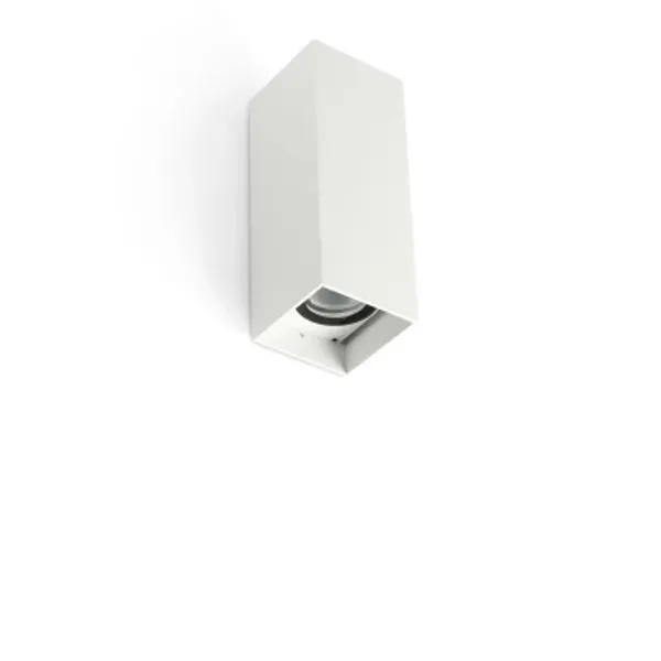 KOV WHITE SQUARE WALL L. LED 2x6W 2700K 14°/14° image 1