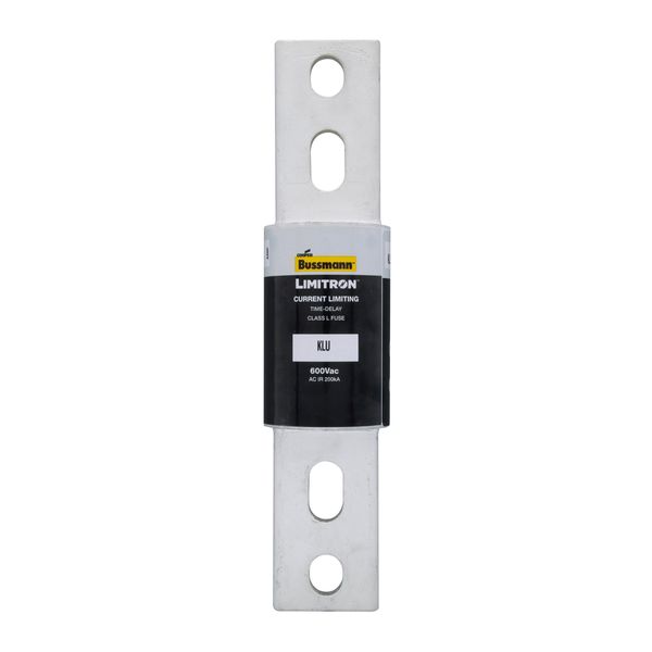 Eaton Bussmann series KLU fuse, 600V, 1000A, 200 kAIC at 600 Vac, Non Indicating, Current-limiting, Time Delay, Bolted blade end X bolted blade end, Class L, Bolt image 11