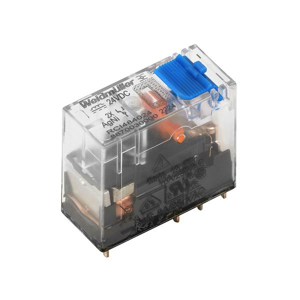 Miniature industrial relay, 48 V DC, No, 2 CO contact (AgNi) , 240 V A image 2