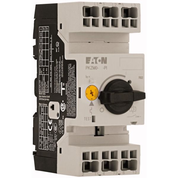 Transformer-protective circuit-breaker, 4 - 6.3 A, Push in terminals image 3