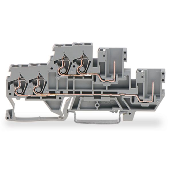 2-conductor/2-pin double-deck carrier terminal 2-conductor/1-pin throu image 2