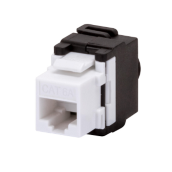 RJ45 SOCKET - UNSHIELDED - 6a CATEGORY - UTP image 1