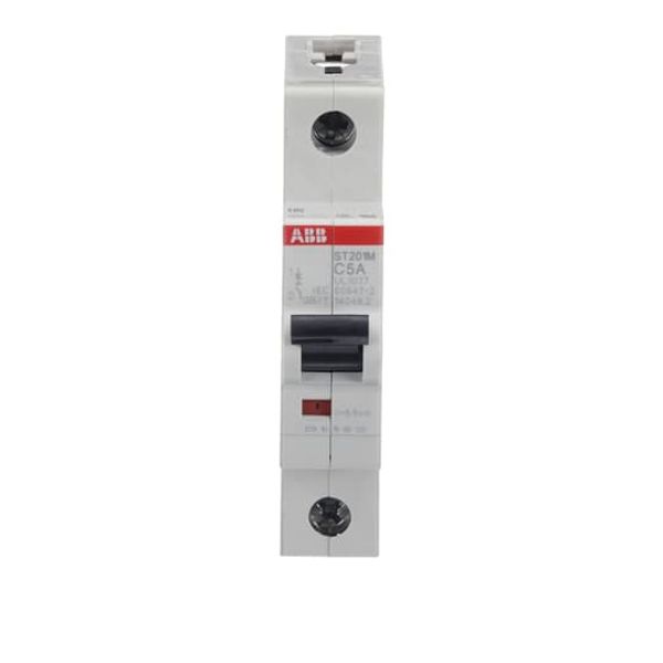 ST201M-C5 Miniature Circuit Breaker - 1P - C - 5 A image 1