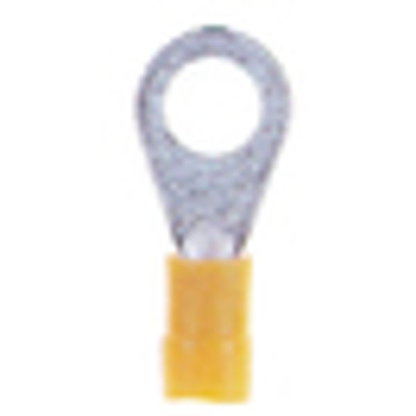 Insulated ring connector terminal M5 yellow, 4-6mmý image 2