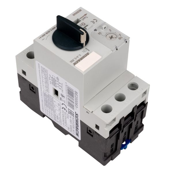 Motor Protection Circuit Breaker BE2, 3-pole, 0,4-0,63A image 6