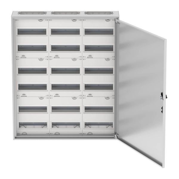 Wall-mounted enclosure EWK complete, IP31, 216 SU, protection class II, HxWxD=950x800x230mm image 13