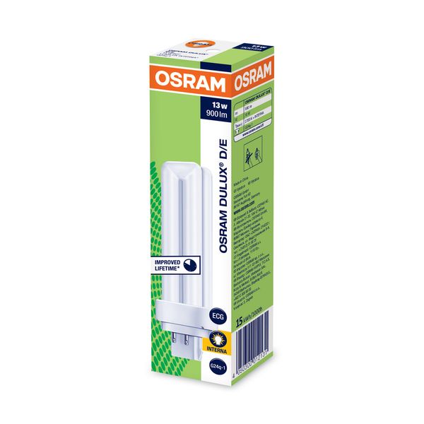 DULUX D/E 13W/827 G24Q-1 FS1       OSRAM image 6