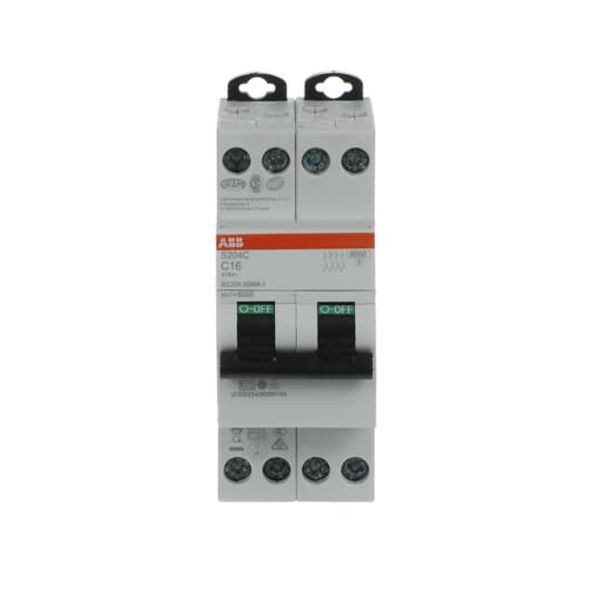 S204C-C16 Miniature circuit breaker - 4P - C - 16 A image 6