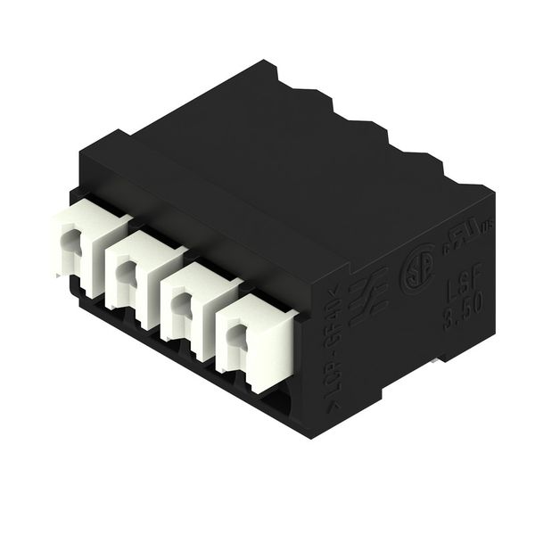 PCB terminal, 3.50 mm, Number of poles: 4, Conductor outlet direction: image 4