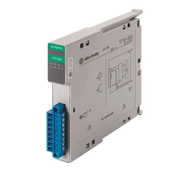 Ex I/O, Distributed, 2 Point Digital Output, 23VDC image 1