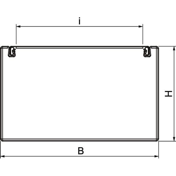 PLM D 1220 FS Installation duct metal with fire protection mesh 120x200x2000 image 2