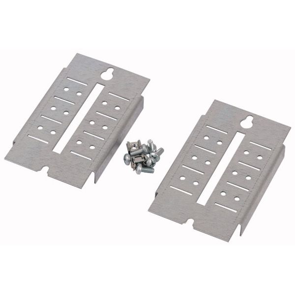 Mounting elements for DIN-rail respectively DIN-rail kit image 1