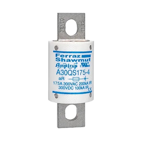 High Speed Fuse Amp-Trap® A30QS 300VAC 300VDC 175A Blade image 1