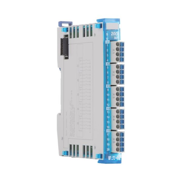 Digital input module, 20 digital inputs 24 V DC each, Negative switching, 5.0 ms image 22