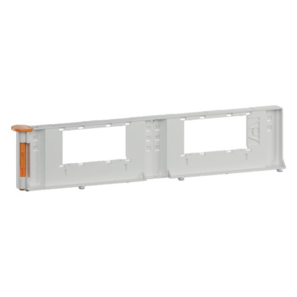 Device tray for 45x45 socket for floor duct BKB/BKG with a height of 80 mm image 1