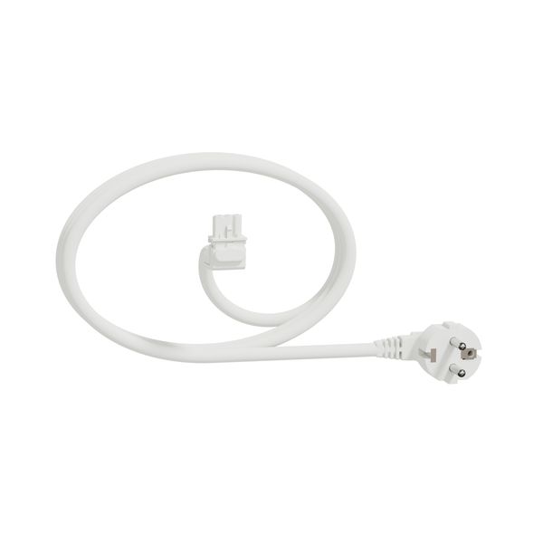 M Unit Cable 10m-1,5mm2-Angled-White image 2