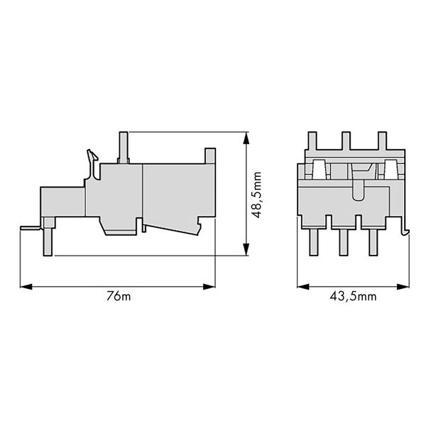 Connector for contactors size 1 and MSS BE5 image 2